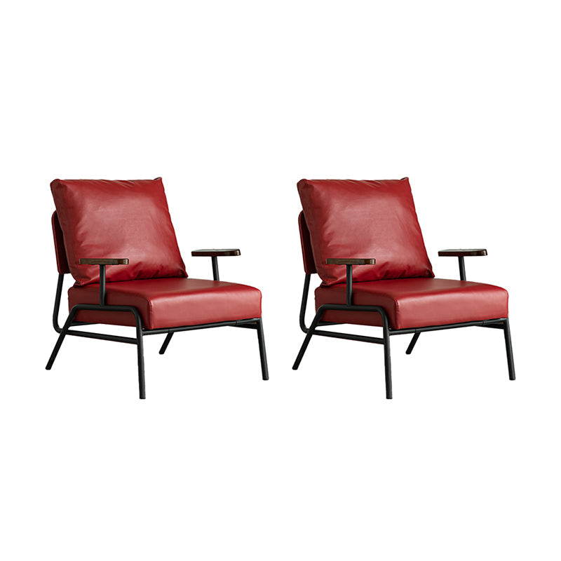 Contemporary 30.31"W Cushion Back Chair Upholstered ArmChair