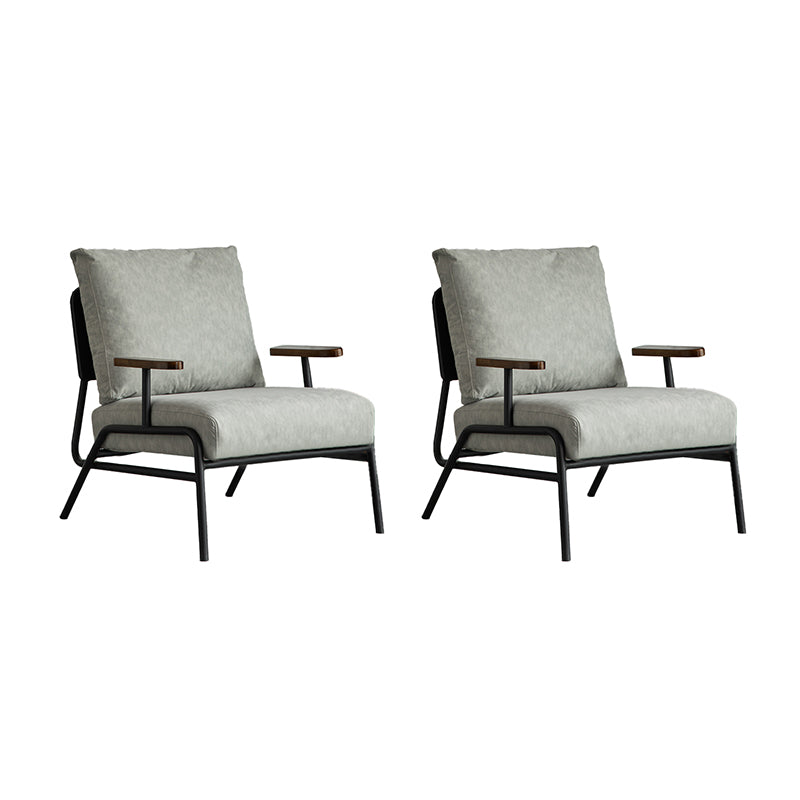 Contemporary 30.31"W Cushion Back Chair Upholstered ArmChair