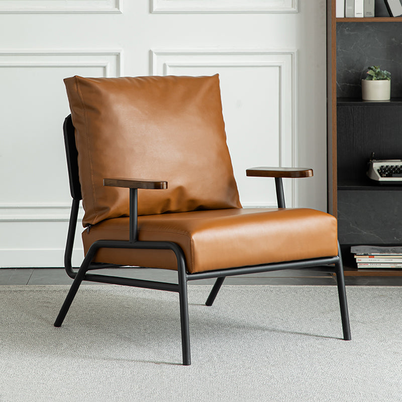 Contemporary 30.31"W Cushion Back Chair Upholstered ArmChair