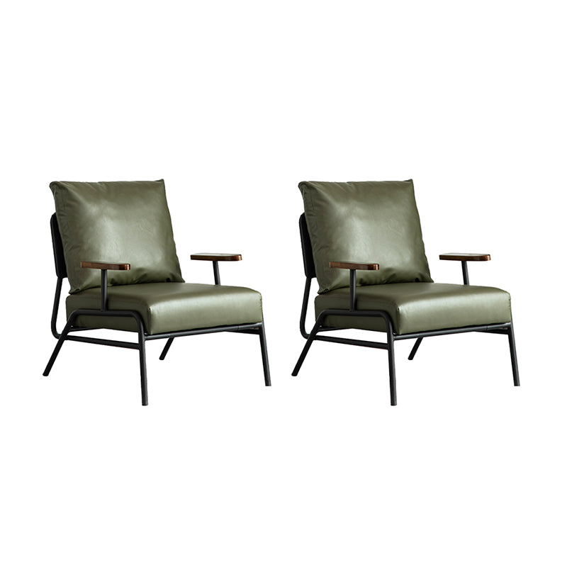 Contemporary 30.31"W Cushion Back Chair Upholstered ArmChair