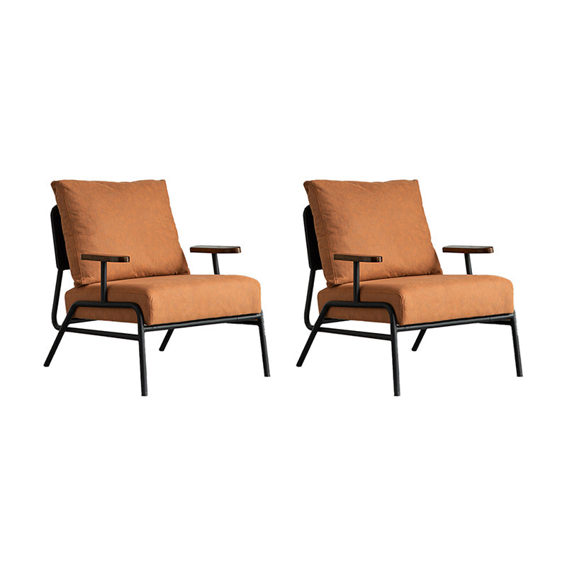 Contemporary 30.31"W Cushion Back Chair Upholstered ArmChair