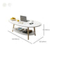 Wood Coffee Table Modern Single Coffee Table with with Storage Drawers Clearhalo 'Coffee & Accent Tables' 'Coffee Tables' 'coffee_tables' 'furn' 'furn_coffee_tables' 'Furniture' 'Living Room Furniture' 7141617