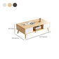 Wood Coffee Table Modern Single Coffee Table with with Storage Drawers Clearhalo 'Coffee & Accent Tables' 'Coffee Tables' 'coffee_tables' 'furn' 'furn_coffee_tables' 'Furniture' 'Living Room Furniture' 7141622