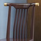 Wood Side Dining Chairs Modern Style Slat Back Armless Chair