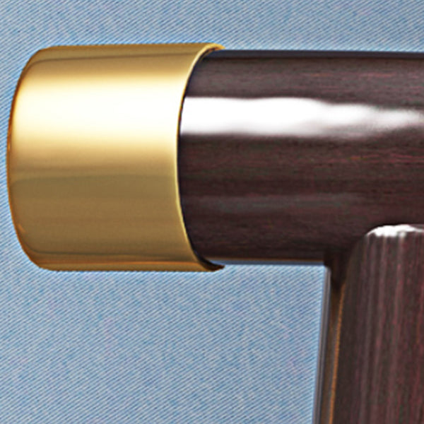 Wood Side Dining Chairs Modern Style Slat Back Armless Chair