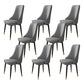 Fabric Dining Chair Modern Parsons Armless Chair for Dining Room