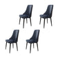 Fabric Dining Chair Modern Parsons Armless Chair for Dining Room