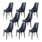 Fabric Dining Chair Modern Parsons Armless Chair for Dining Room