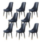 Fabric Dining Chair Modern Parsons Armless Chair for Dining Room