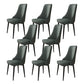 Fabric Dining Chair Modern Parsons Armless Chair for Dining Room