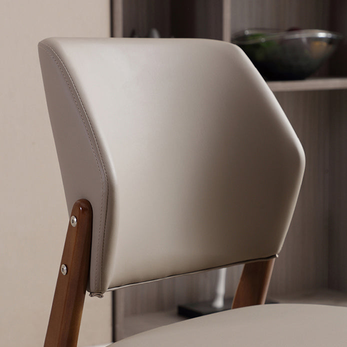 Upholstered Kitchen Side Chair Modern Style Open Back Armless Chair Clearhalo 'Dining Chairs' 'Dining Tables & Seating' 'dining_chair' 'furn' 'furn_dining_chair' 'Furniture' 'Kitchen & Dining Furniture' 7143852