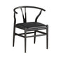 Industrial Style Dining Chairs Iron Arm Dining Chairs for Kitchen Use Black Black 1 Piece Clearhalo 'Dining Chairs' 'Dining Tables & Seating' 'dining_chair' 'furn' 'furn_dining_chair' 'Furniture' 'Kitchen & Dining Furniture' 7144027