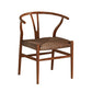 Industrial Style Dining Chairs Iron Arm Dining Chairs for Kitchen Use Walnut Brown 1 Piece Clearhalo 'Dining Chairs' 'Dining Tables & Seating' 'dining_chair' 'furn' 'furn_dining_chair' 'Furniture' 'Kitchen & Dining Furniture' 7144056