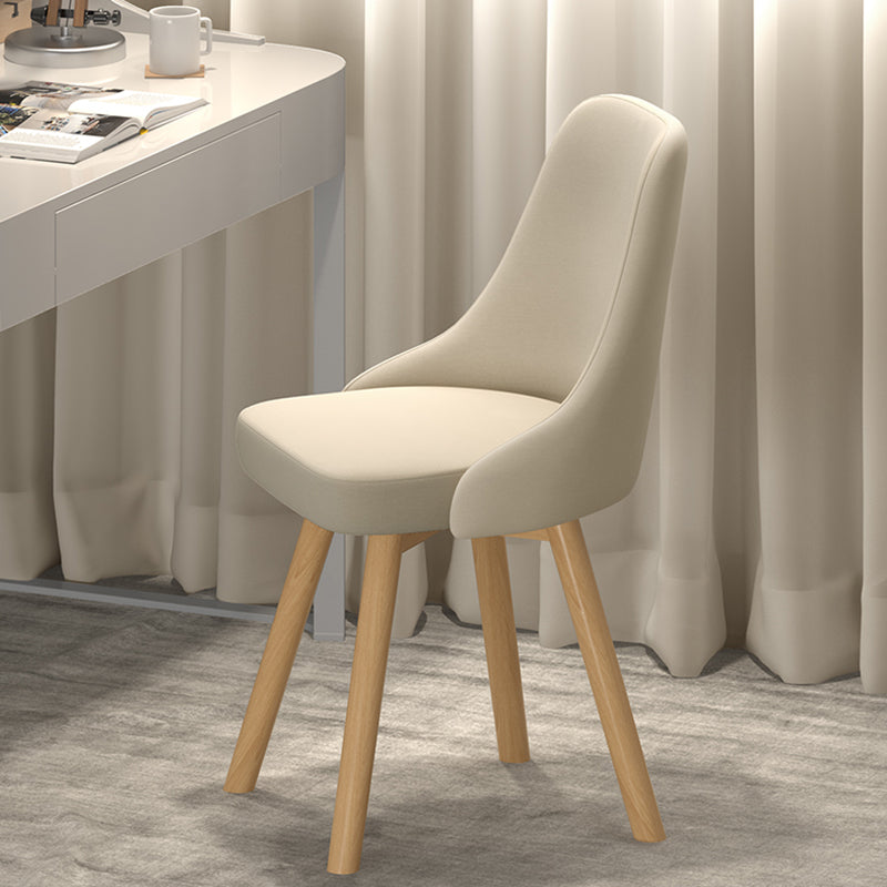 Solid Wood Dining Chair Modern Style Side Chair for Dining Room Clearhalo 'Dining Chairs' 'Dining Tables & Seating' 'dining_chair' 'furn' 'furn_dining_chair' 'Furniture' 'Kitchen & Dining Furniture' 7144077