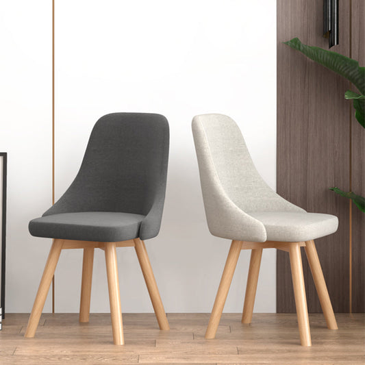 Solid Wood Dining Chair Modern Style Side Chair for Dining Room Clearhalo 'Dining Chairs' 'Dining Tables & Seating' 'dining_chair' 'furn' 'furn_dining_chair' 'Furniture' 'Kitchen & Dining Furniture' 7144081