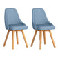 Solid Wood Dining Chair Modern Style Side Chair for Dining Room Sky Blue 2 Piece Set Clearhalo 'Dining Chairs' 'Dining Tables & Seating' 'dining_chair' 'furn' 'furn_dining_chair' 'Furniture' 'Kitchen & Dining Furniture' 7144101