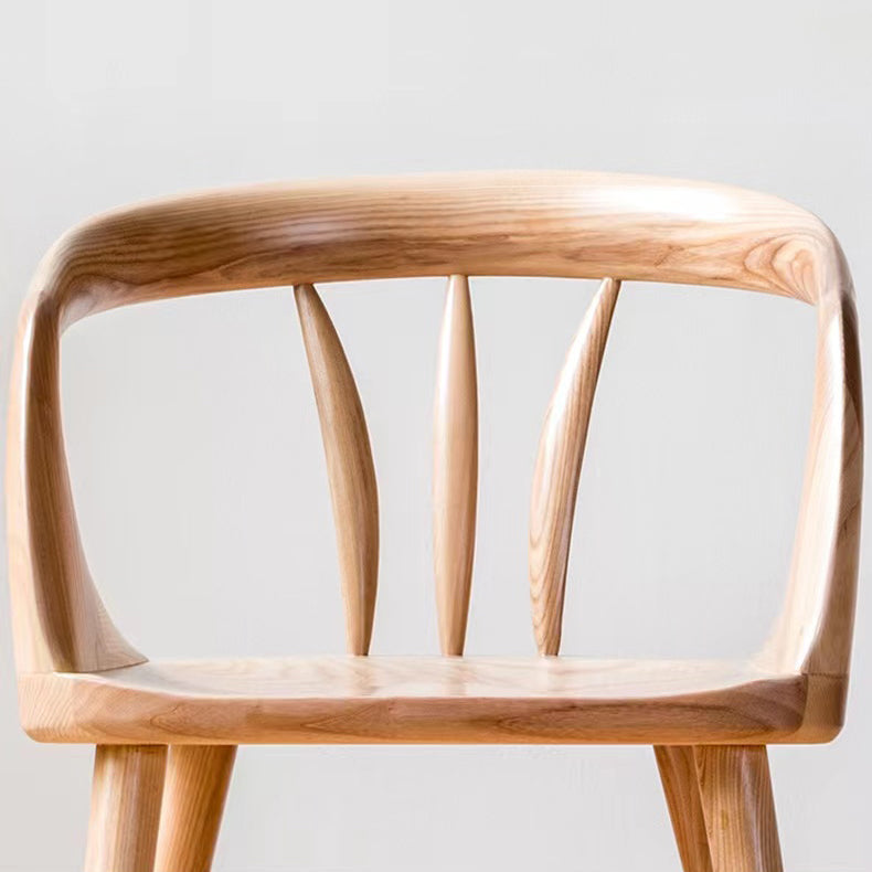 Contemporary Arm Dining Chair Dining Room Solid Wood Dining Chair Clearhalo 'Dining Chairs' 'Dining Tables & Seating' 'dining_chair' 'furn' 'furn_dining_chair' 'Furniture' 'Kitchen & Dining Furniture' 7144191