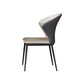 Contemporary Upholstered Armless Chair Home Wingback Dining Chair