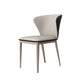 Contemporary Upholstered Armless Chair Home Wingback Dining Chair