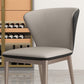 Contemporary Upholstered Armless Chair Home Wingback Dining Chair