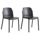 Dining Room Contemporary Dining Chair Plastic Stacking Side Chair