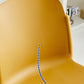 Dining Room Contemporary Dining Chair Plastic Stacking Side Chair