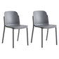 Dining Room Contemporary Dining Chair Plastic Stacking Side Chair