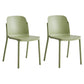 Dining Room Contemporary Dining Chair Plastic Stacking Side Chair