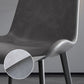 Sillas de comedor de cocina de cuero falso sillas industriales con base de metal