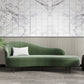 Modern Chaise Lounge Solid Color Chaise Lounge Sofa for Living Room