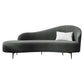 Modern Chaise Lounge Solid Color Chaise Lounge Sofa for Living Room