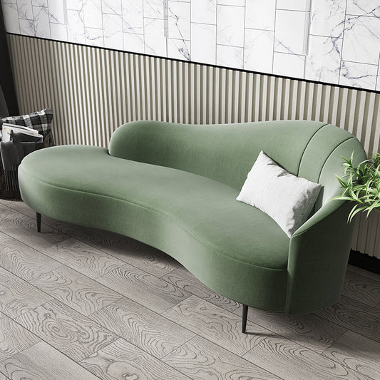 Modern Chaise Lounge Solid Color Chaise Lounge Sofa for Living Room Clearhalo 'Chairs & Seating' 'Chaise Lounge' 'chaise_lounge' 'furn' 'furn_chaise_lounge' 'Furniture' 'Living Room Furniture' 7145532