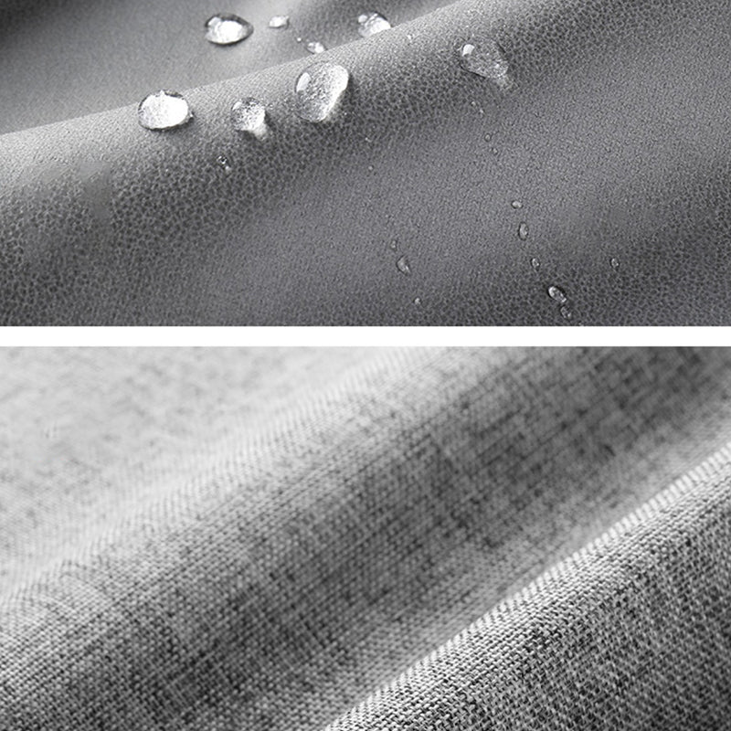 3-Position Scandinavian Chaise Lounge Couch Armless Chaise with Pillow