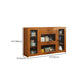 Brown Buffet Server Bamboo Dining Server con cassetto per la cucina