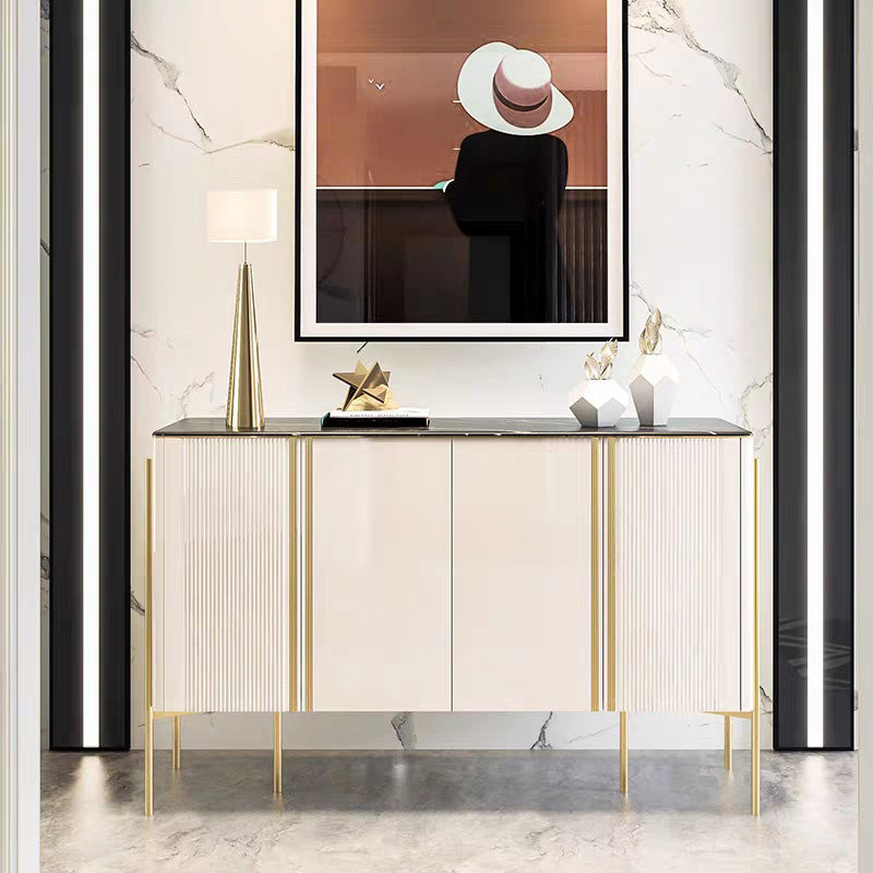 Server da pranzo in stile glam Stone di pietra con armadi