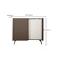 Gam Rettangolo Sideboard Cabinet Casa Sinterita Sinterita Sieto con porte