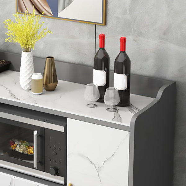 Sala da pranzo server da pranzo mobile server a buffet contemporaneo con archiviazione