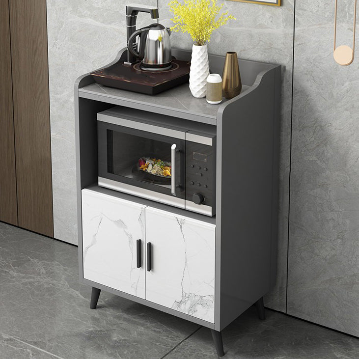 Cucina server da pranzo mobile server a buffet contemporaneo con archiviazione