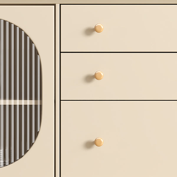 Sideboard della sala da pranzo del server da pranzo contemporaneo con cassetti e archiviazione