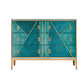 Cómoda cómoda de almacenamiento de madera cómoda Glam contemporánea para dormitorio