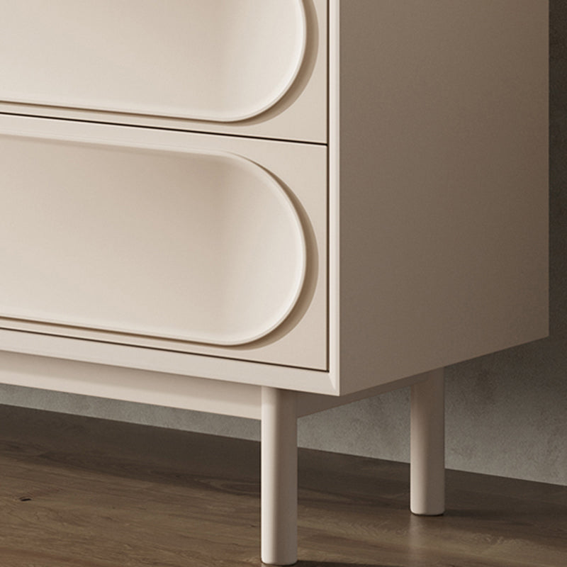 Cómoda cómoda de almacenamiento de madera Cómoda contemporánea con cajones