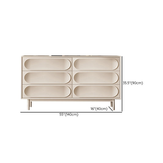 Wooden Storage Chest Dresser Contemporary Dresser with Drawers