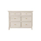 Wooden Storage Chest Dresser Classic Glam Dresser for Bedroom