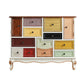 Coastal Storage Chest Dressoir Gemaakt van hout met 9 laden