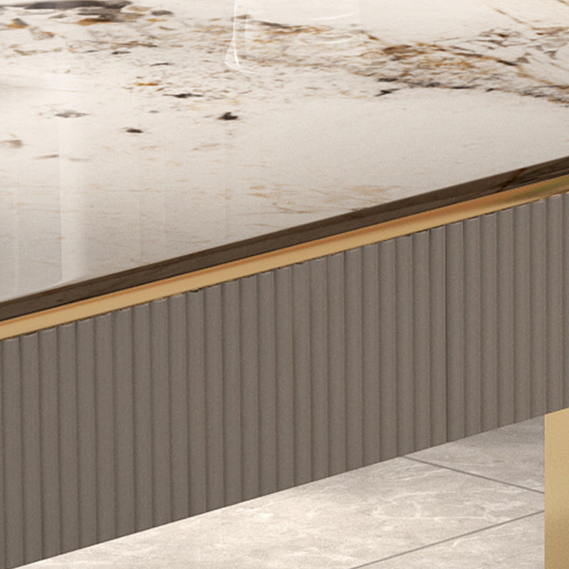 Hedendaagse woningschrijfbureau rechthoekige kantoorbureau met 3 opbergladen