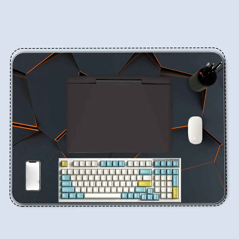 Forme rectangulaire Bureau de bureau de style moderne de forme moderne avec 2 lames pour la maison