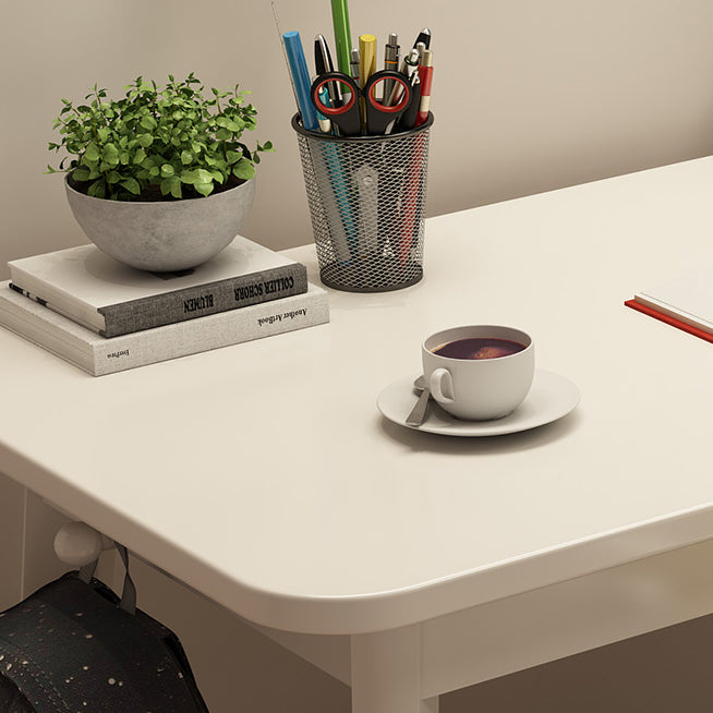 Modern Style Wooden Office Desk Rectangular Shape Task Desk with 4-Legs for Home Clearhalo 'furn' 'furn_office_desk' 'Furniture' 'Office Desks' 'Office Furniture' 'office_desk' 7150136