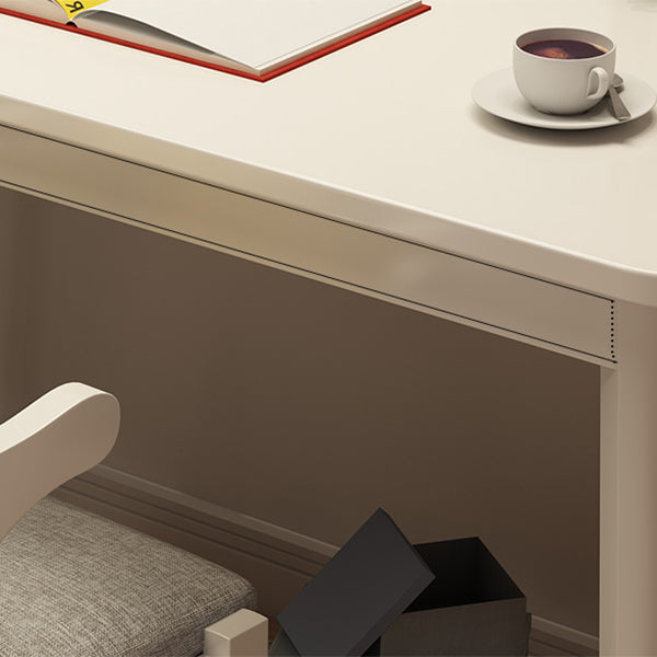 Modern Style Wooden Office Desk Rectangular Shape Task Desk with 4-Legs for Home Clearhalo 'furn' 'furn_office_desk' 'Furniture' 'Office Desks' 'Office Furniture' 'office_desk' 7150137