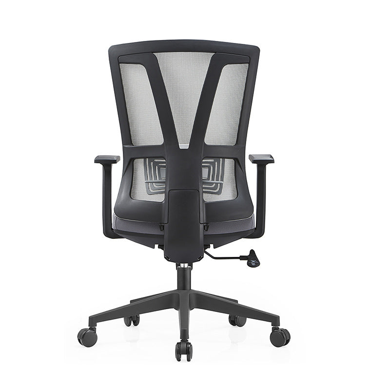 Modern Office Chair No Distressing Adjustable Seat Height Ergonomic Desk Chair Clearhalo 'furn' 'furn_office_chair' 'Furniture' 'Office Chairs' 'Office Furniture' 'office_chair' 7150388