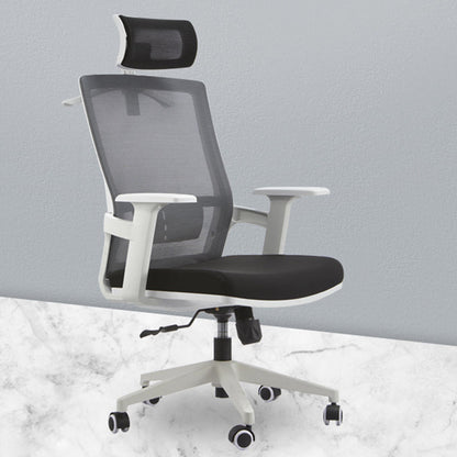 Modern Fixed Arms Office Chair Slide No Distressing Ergonomic Desk Chair 1 Piece Clearhalo 'furn' 'furn_office_chair' 'Furniture' 'Office Chairs' 'Office Furniture' 'office_chair' 7150423